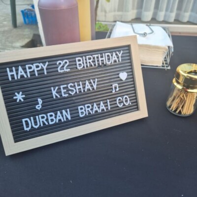 Durban braai co function